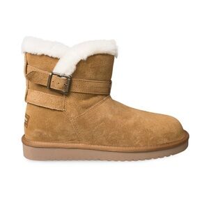 Koolaburra by UGG Chestnut Delene mini boots Sz‎ 6